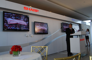 Illustration for article titled Sharp Unveils D64U, The Thinnest Aquos LCD TV Line Ever